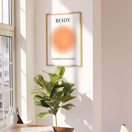 Plakat Positive Aura Body