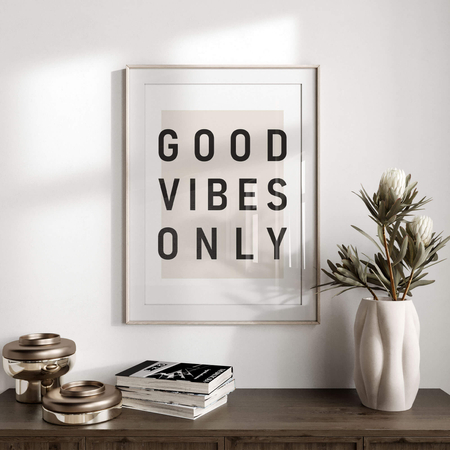 Plakat Good Vibes Only