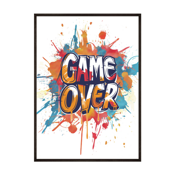 Plakat Game Over