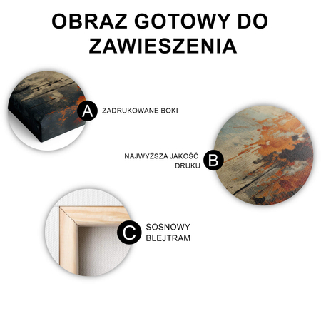 Obraz Na Płótnie Abstrakcja Na Ścianie