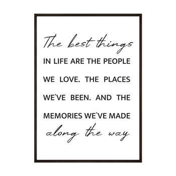 Plakat The Best Things In Life