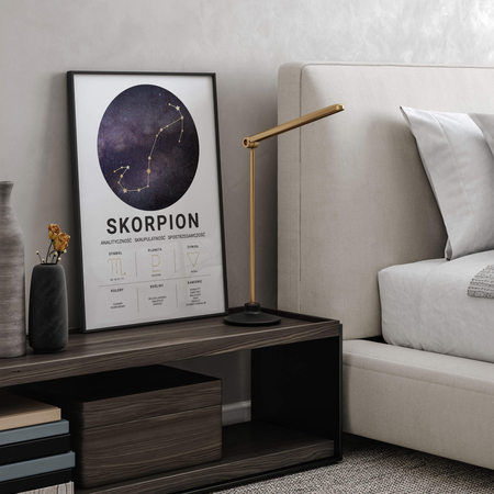 Plakat Znak Zodiaku Skorpion