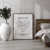 Plakat Love Map