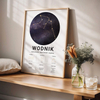 Plakat Znak Zodiaku Wodnik