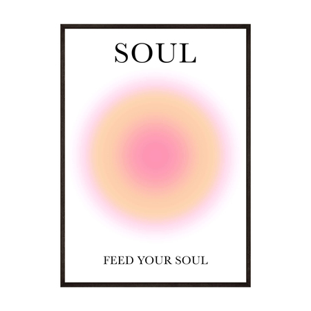 Plakat Positive Aura Soul