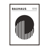 Plakat Bauhaus Black Circles