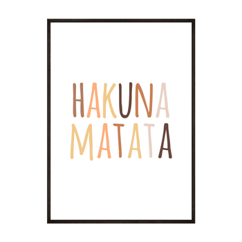 Plakat Hakuna Matata