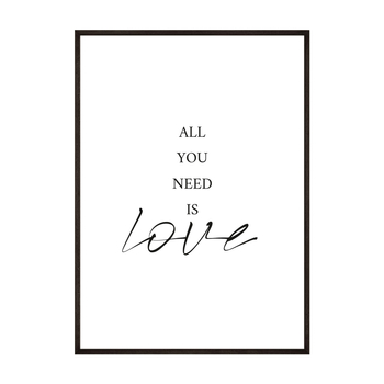 Plakat All You Need Is Love
