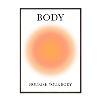 Plakat Positive Aura Body